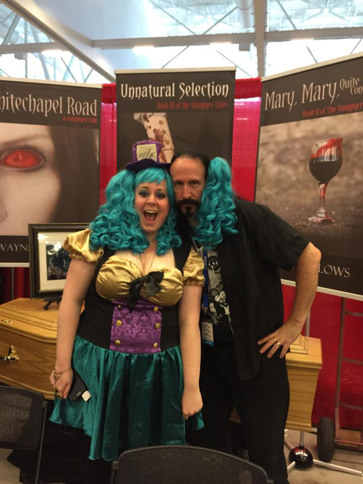 Niagara Falls Comic Con 2015 with my pal Michelle Grim