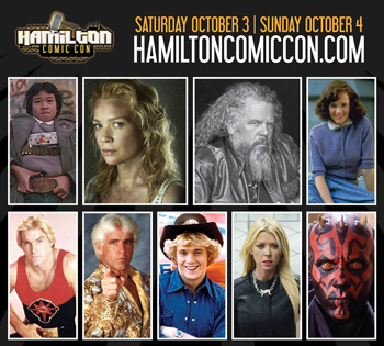 Hamilton Comic Con lineup